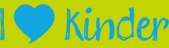 I Love Kinder logo