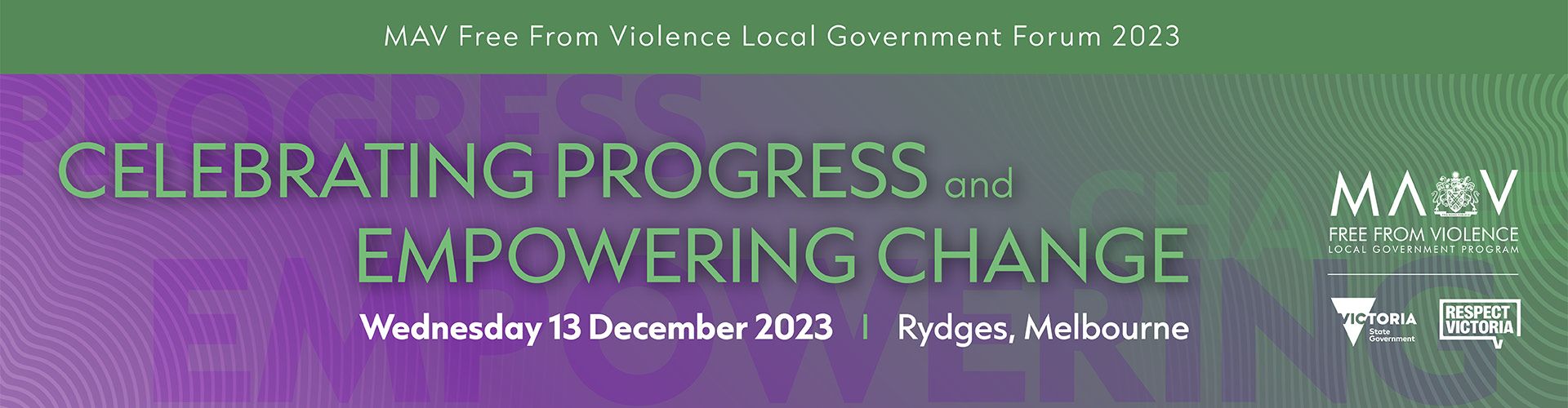 Free from Violence Local Government Forum 2023 Image