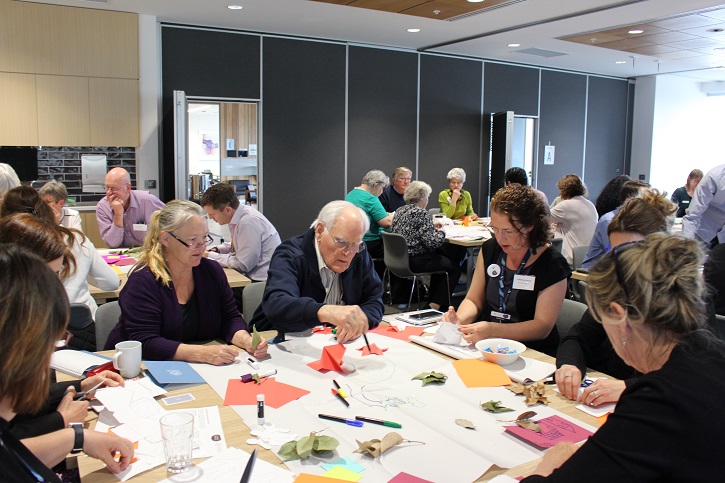 Group activity at the Age Friendly Cities Australia 3rd National Forum